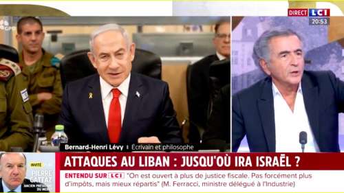  «Bernard-Henri Lévy défend Israel face à des accusations de crimes de guerre : vives réactions sur les réseaux sociaux»