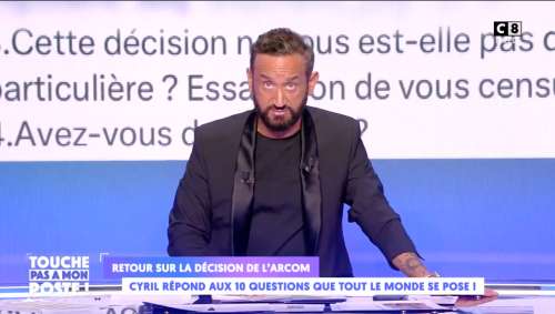 MÉDIAS – Cyril Hanouna réagit pour la première fois à la décision de l’Arcom et annonce porter plainte pour harcèlement!