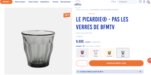 Couac des verres « incassables » sur BFM : Duralex réagit vite !