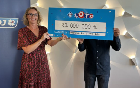 Loto : il remporte 22 millions et compte « continuer à jouer »