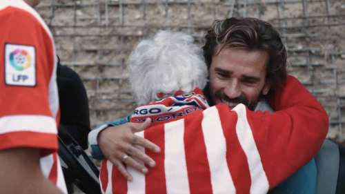  «Un couple de seniors réalise son rêve grâce à l’Atlético de Madrid et Antoine Griezmann»