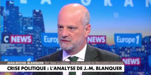 Présidentielles 2027 : Jean-Michel Blanquer juge le timing de la candidature d’Édouard Philippe « bizarre »