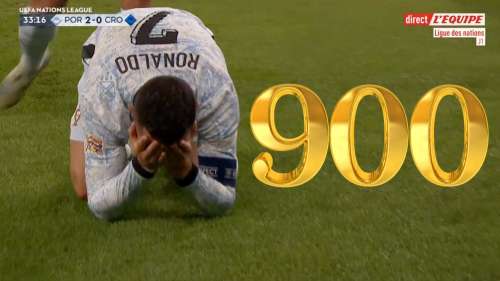 900e but de Cristiano Ronaldo : les larmes de joie (vidéo)