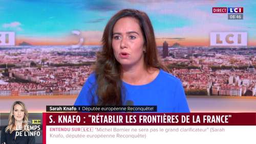 Sarah Knafo compare les faibles résultats de Reconquête! à l’audience de LCI