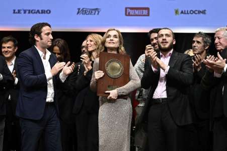 L’actrice Isabelle Huppert a été récompensée du prix Lumière 2024 à Lyon pour sa carrière