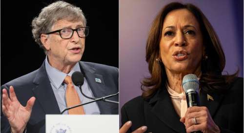 Bill Gates fait un don de 50 millions de dollars pour soutenir la campagne de Kamala Harris