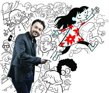 Riad Sattouf refuse Hollywood et relance « L’Arabe du futur » en bande dessinée