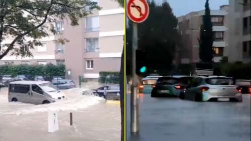 Marseille sous les eaux, écoles inondées, les images impressionnantes