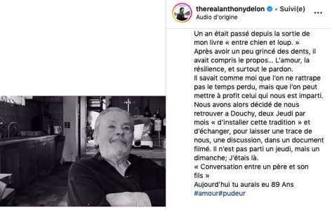 Delon : Un fils se souvient
