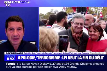 « Ce sont les idiots utiles des islamistes. » David Lisnard s’insurge contre LFI, qui veut supprimer le délit d’apologie du terrorisme