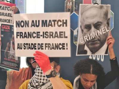 Des militants pro-Palestine occupent la FFF pour protester contre le match France-Israël