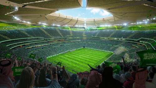 Le grandiose stade de la finale de la Coupe du monde 2034 en Arabie Saoudite déjà dévoilé