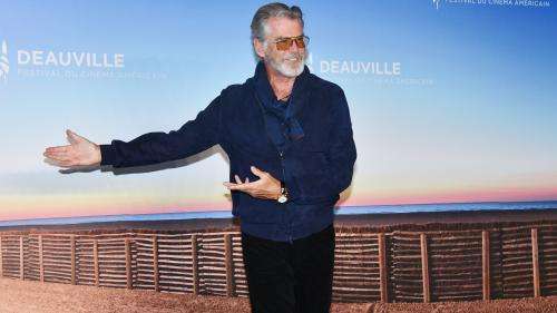 L'ancien James Bond, Pierce Brosnan, star du Festival de Deauville