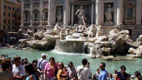 La mairie de Rome renonce à récupérer l'argent des pièces de la fontaine de Trevi