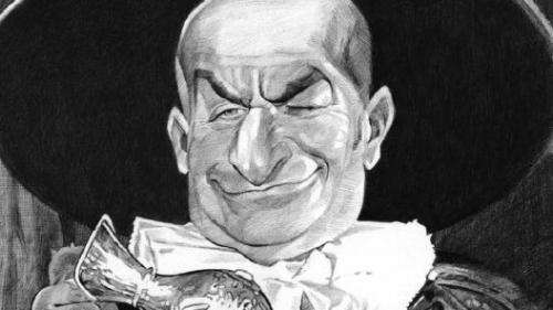 Louis de Funès, toute sa vie est une bande dessinée