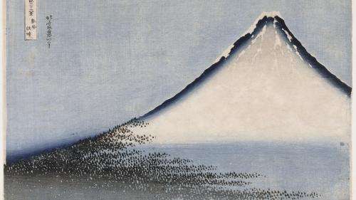 Le mont Fuji dans tous ses états sous les coups de pinceaux des maîtres de l'estampe japonaise, au musée Guimet à Paris