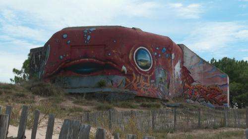 A Saint-Palais-sur-Mer, le street art sur les blockhaus ne fait pas l'unanimité