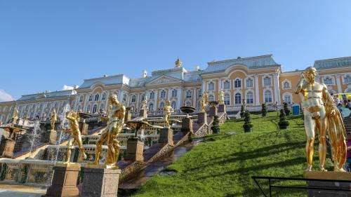 Russie : le château de Peterhof, le Versailles de Saint-Pétersbourg