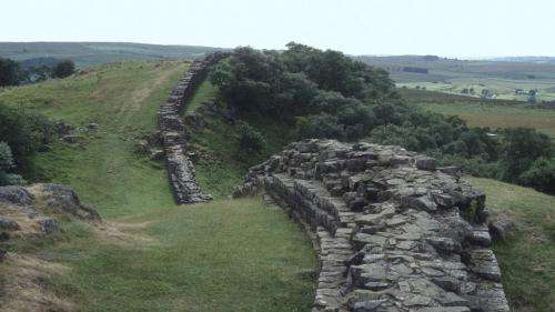 Le changement climatique menace le mur d'Hadrien, célèbre frontière romaine entre l'Angleterre et l'Ecosse