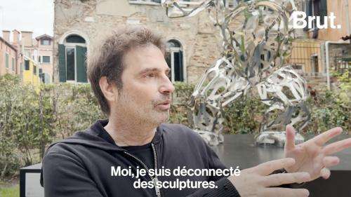 VIDEO. Brut a passé une journée avec le sculpteur Richard Orlinski à Venise