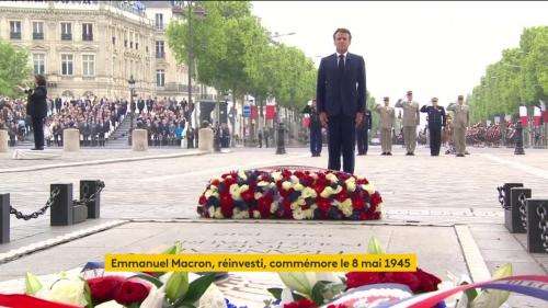 REPLAY. Revivez les commémorations du 8-Mai présidées par Emmanuel Macron sur les Champs-Elysées