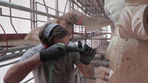 Patrimoine : dans les coulisses de la rénovation de la façade de l'église de la Madeleine