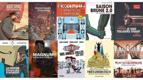 Le Prix franceinfo 2023 de la bande dessinée d'actualité et de reportage : la sélection