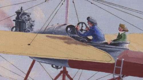 Hommage à l'écrivain et pilote lyonnais Antoine de Saint-Exupéry né le 29 juin 1900, il y a 124 ans
