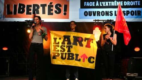 Législatives 2024 : des artistes et des personnalités participent aux rassemblements contre l'extrême droite à trois jours du 1er tour