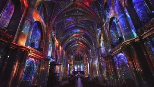 À Bordeaux, les artisans du numérique mettent la cathédrale Saint-André en lumière