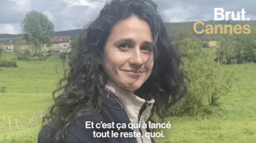 VIDEO. À Cannes, Louise Courvoisier met à l'honneur son village du Jura
