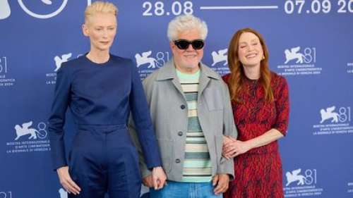 Mostra de Venise : Almodóvar revient avec un film crépusculaire porté par Tilda Swinton et Julianne Moore