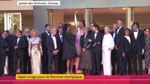 DIRECT. Festival de Cannes 2024 : la flamme olympique a monté les marches, le nouveau film de Christophe Honoré projeté dans la soirée