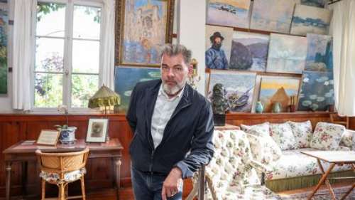 Clovis Cornillac incarne Claude Monet au théâtre : 