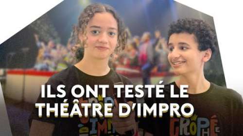 Ces collégiens ont testé le théâtre d'improvisation. Regardez le nouveau reportage de 