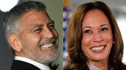 George Clooney apporte son soutien à Kamala Harris, nouvelle candidate démocrate à la présidence des États-Unis