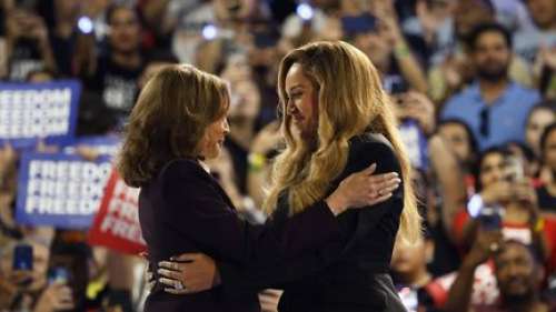  «Au Texas, Beyoncé soutient Kamala Harris : 