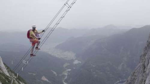 Tourisme : la via ferrata du Donnerkogel, la plus aérienne d’Autriche