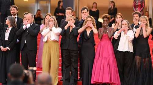 EN IMAGES. Festival de Cannes 2024 : Judith Godrèche joyeuse et combative, George Miller facétieux, Iris Mittenaere post-apocalyptique sur le tapis rouge
