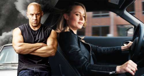 Vin Diesel partage une image avec Brie Larson du set Fast X