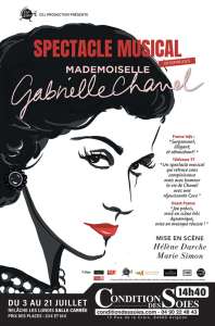 À découvrir au festival d’Avignon, Mademoiselle Gabrielle Chanel