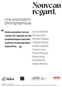 Nouveau regard photographique : une expo à découvrir actuellement