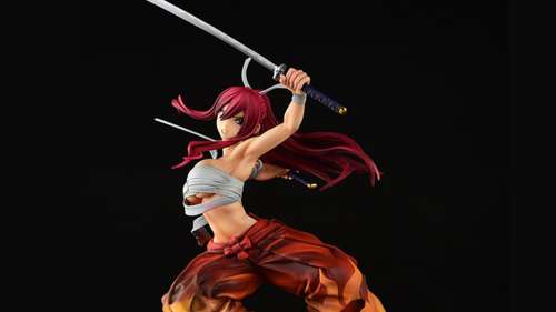 Figurine : Erza Scarlett Samurai -Kouen Banjou- ver. Crimson 1/6