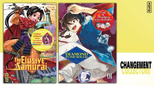 Changement de plan sur les éditions collectors : The Elusive Samuraï & Diamond in the rough