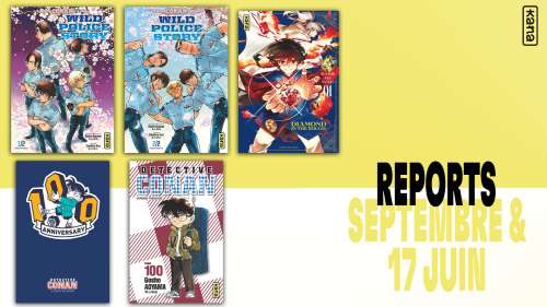 Report de Détective Conan T.100, Wild Police Story & Diamond in the rough T.1