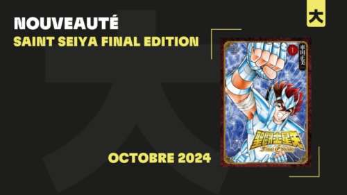 ANNONCE shonen : Saint Seiya Final Edition !