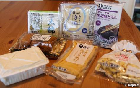 Tofu - L'aliment au soja de base de la cuisine japonaise