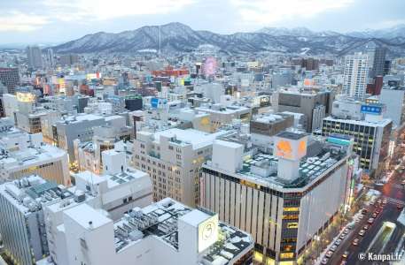 Tour de télévision de Sapporo - L'observatoire du parc Odori