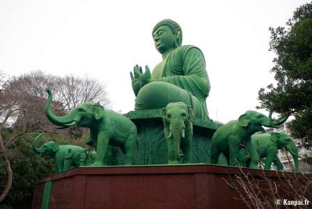 Togan-ji - Le grand bouddha vert de Nagoya