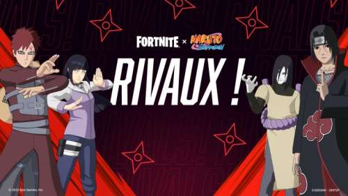 Fortnite : Naruto et ses ennemis débarquent sur le Battle Royale !